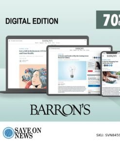 Barron’s Digital Subscription for 2 Years at 70% Off