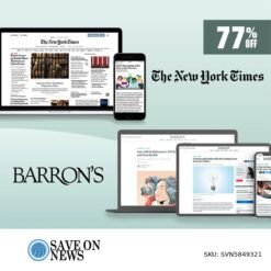 Barron’s Newspaper and NY Times Subscription for $199