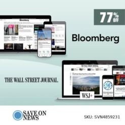 Bloomberg Newspaper and WSJ Digital Subscription for $225