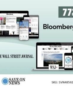 Bloomberg Newspaper and WSJ Digital Subscription for $225