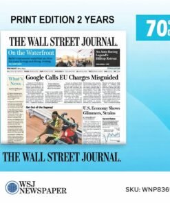 Save 70% on a 2-Year Wall Street Journal Print Subscription.