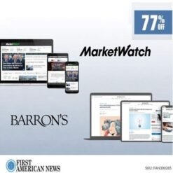 MarketWatch and Barron’s Digital Subscription – 1 Year (77% Off)