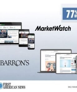 MarketWatch and Barron’s Digital Subscription – 1 Year (77% Off)