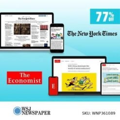 Take 77% Off: New York Times and The Economist 3 years digital subscription