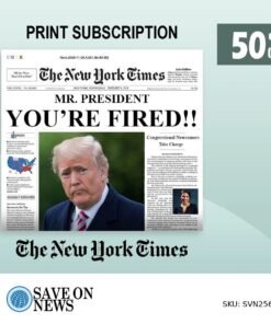 New York Times Print Subscription for 1 Week - 50% Off