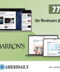 Barron’s Newspaper and Washington Post Subscription for 3 Years