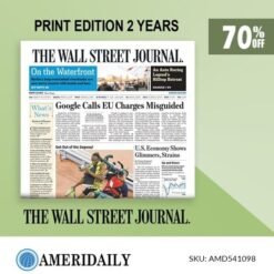 Unlock a remarkable 70% discount on a 2-Year Wall Street Journal Print Subscription