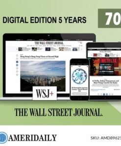 Wall Street Journal 5-Year Digital Subscription