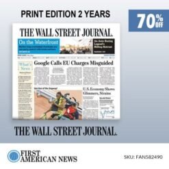 70% Off: 2-Year Print Subscription to the Wall Street Journal
