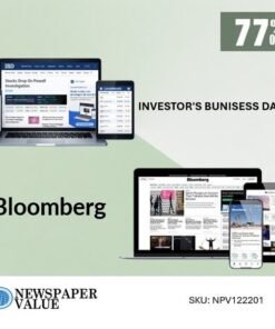 Investor’s Business Daily and Bloomberg Digital (1 Year) – 77% OFF