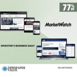 MarketWatch and Investor’s Business Daily (1 Year) – 77% OFF