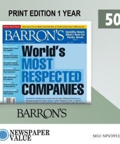 Barron´s Print Newspaper Subscription for $230