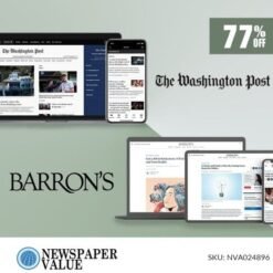 Washington Post and Barron's Digital Bundle for Only $199