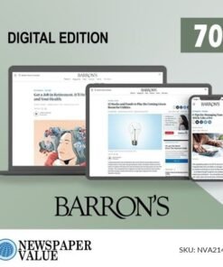 Barron's News Digital Subscription for 2 Years for Only for $299
