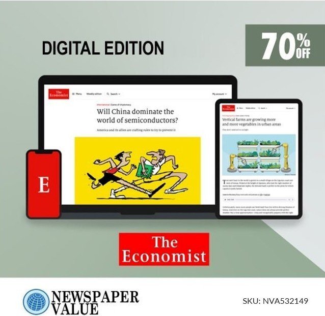 The Economist Digital Subscription for 2 Years for only $159