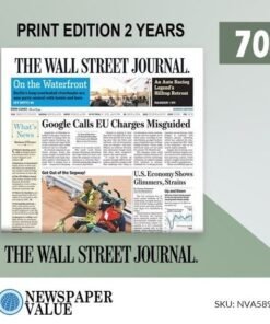 Wall Street Journal Print Edition Subscription for 2 Years