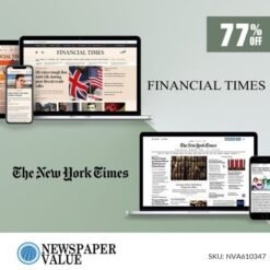 Financial Times and NY Times Digital Subscription 2-Year
