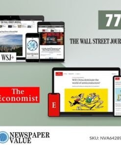 Wall St Jnl and The Economist Digital Subscription for 2 Years