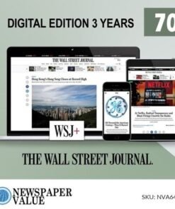 Wall Street Journal Digital Subscription for 3 Years for only $189