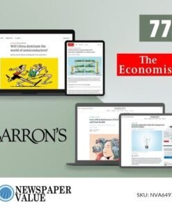 The Economist and Barron's Newspaper Digital Subscriptions for 2 Years