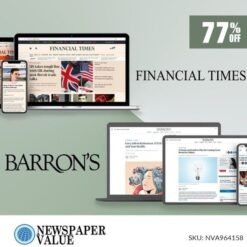 Barron's Newspaper and Financial Times Subscription for $199