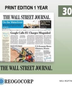 WSJ Print Subscription for 1 Year with a 30% Discount