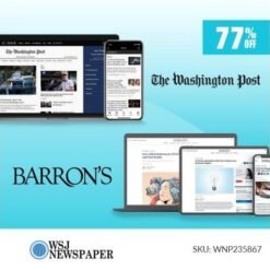 Washington Post and Barron's Subscription for 3 Years