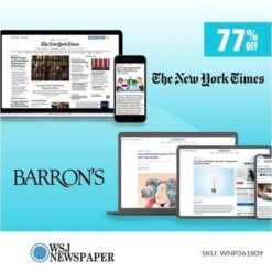 77% OFF: The New York Times and Barron's News 3-Year Digital Subscription Combo