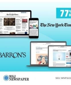 77% OFF: The New York Times and Barron's News 3-Year Digital Subscription Combo