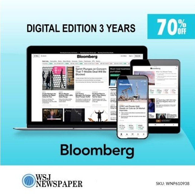 Bloomberg Digital Subscription: Save 70% Off on 3-Year Plan