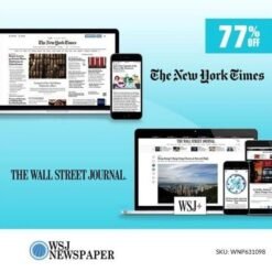 NY Times And Wall Street Journal 2-Year Digital Subscription  ‎ ‎ ‎ ‎ ‎ ‎ ‎ ‎ ‎