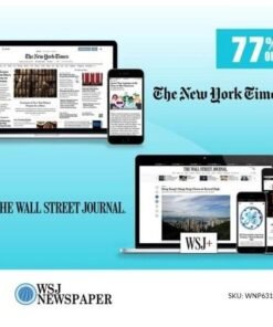 NY Times And Wall Street Journal 2-Year Digital Subscription 