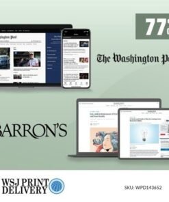 Barron's News and Washington Post Subscription for $199 for 2 Years