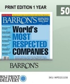 Barron's Print Subscription for 1-Year at 50% Off