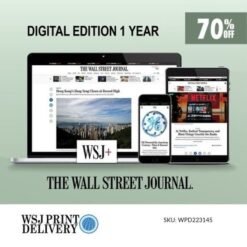 WSJ Digital Subscription for 1 Year for only $129
