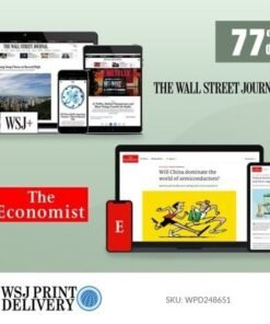 Wall St Jnl and The Economist Digital Subscription for 2 Years