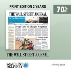 WSJ Print Delivery | WSJ Print Subscription for 2 Years