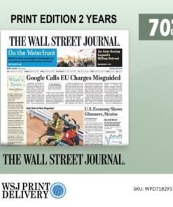 WSJ Print Delivery | WSJ Print Subscription for 2 Years