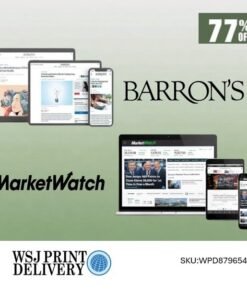Barron’s and MarketWatch Digital Subscription (1 Year) – 77% OFF