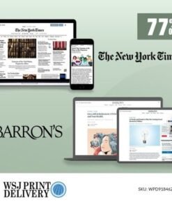 Barron's and The NY Times Digital Subscription at 77% Off