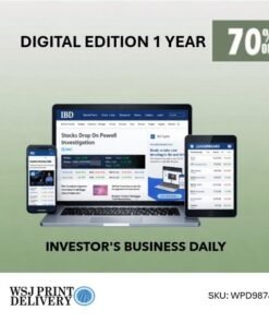 Investor’s Business Daily Digital Subscription for 1 Year 70% Off