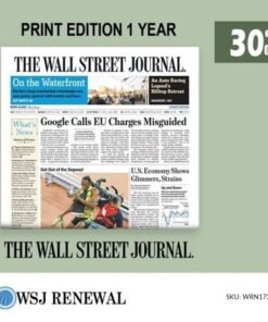 WSJ Print Edition Subscription 1 Year 6-days a week delivery