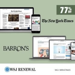 The New York Times and Barron’s News 3-Year Digital Subscription Combo 77% OFF