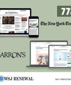 The New York Times and Barron’s News 3-Year Digital Subscription Combo 77% OFF