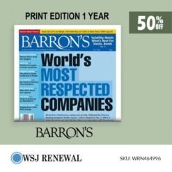 The Barron's Newspaper Subscription at 50% Off