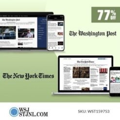 New York Times and Washington Post Digital Package 77% Off