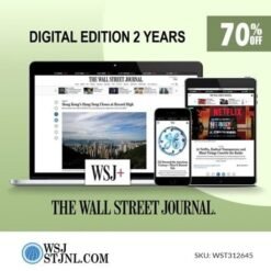 WSJ Digital Bundle Subscription 2-Year with a 70% Off