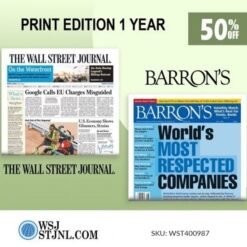 WSJ and Barron's Print Subscription with a 50% Discount