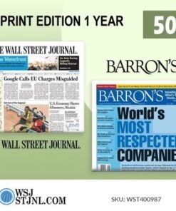 WSJ and Barron's Print Subscription with a 50% Discount