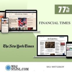 The NYT and Financial Times Newspaper Digital Subscription 2-Year